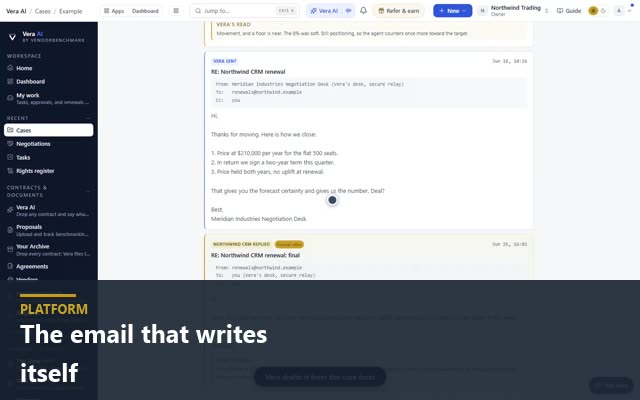 The email that writes itself